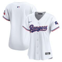 Texas Rangers Nike Women's Home Limited Jersey - White Jerseys