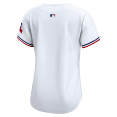 Texas Rangers Nike Women's Home Limited Jersey - White Jerseys