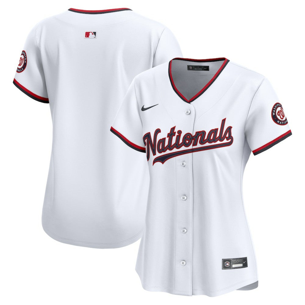 Washington Nationals Nike Women's Home Limited Jersey - White Jerseys