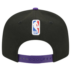 Sacramento Kings Jersey Hook Statement Edition 9FIFTY Snapback Hat Black/Purple - New Era