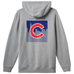 Chicago Cubs TravisMathew Cloud Pullover Hoodie - Gray Hoodies