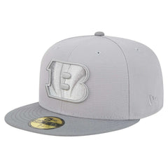 Cincinnati Bengals New Era Iron Cloud 59FIFTY Fitted Hat - Gray/Graphite Hats