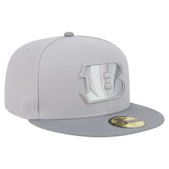 Cincinnati Bengals New Era Iron Cloud 59FIFTY Fitted Hat - Gray/Graphite Hats