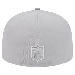 Cleveland Browns New Era Iron Cloud 59FIFTY Fitted Hat - Gray/Graphite Hats