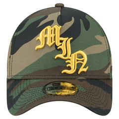 Minnesota Vikings New Era Mystic Camo A-Frame 9FORTY Adjustable Hat - Camo Hats