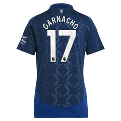 Alejandro Garnacho Manchester United Women's 2024/25 Away Replica Player Jersey Navy - Adidas discount