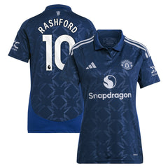 Marcus Rashford Manchester United Women's 2024/25 Away Replica Player Jersey Navy - Adidas sale
