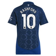 Marcus Rashford Manchester United Women's 2024/25 Away Replica Player Jersey Navy - Adidas sale