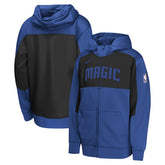 Orlando Magic Youth Authentic On-Court Showtime Performance Full-Zip Hoodie Blue/Black - Nike outlet