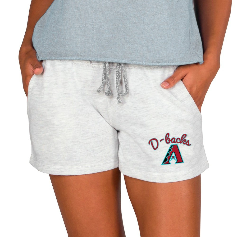 Arizona Diamondbacks Concepts Sport Women's Mainstream French Terry Tri-Blend Shorts - Ash Shorts
