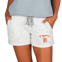 Detroit Tigers Concepts Sport Women's Mainstream French Terry Tri-Blend Shorts - Ash Shorts