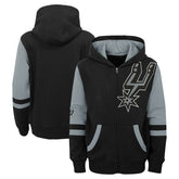 San Antonio Spurs Preschool Straight To The League Full-Zip Hoodie Black outlet