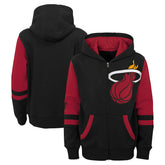 Miami Heat Preschool Straight To The League Full-Zip Hoodie Black outlet