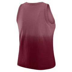 Washington Commanders WEAR by Erin Andrews x Gracie Hunt Women's Ombre Tank Top - Burgundy Tops