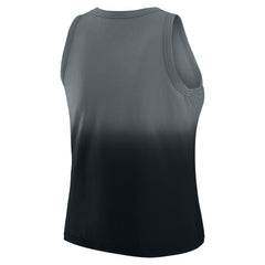 Carolina Panthers WEAR by Erin Andrews x Gracie Hunt Women's Ombre Tank Top - Black Tops