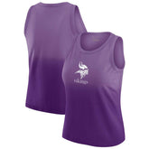 Minnesota Vikings WEAR by Erin Andrews x Gracie Hunt Women's Ombre Tank Top - Purple Tops