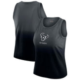 Houston Texans WEAR by Erin Andrews x Gracie Hunt Women's Ombre Tank Top - Navy Tops