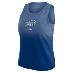 Buffalo Bills WEAR by Erin Andrews x Gracie Hunt Women's Ombre Tank Top - Royal Tops
