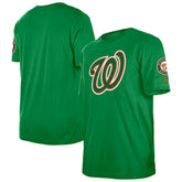 Washington Nationals New Era St. Patrick's Day Shamrock Fill T-Shirt - Kelly Green T-shirts