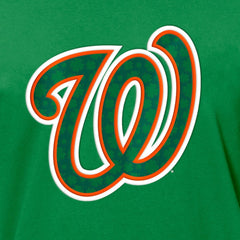 Washington Nationals New Era St. Patrick's Day Shamrock Fill T-Shirt - Kelly Green T-shirts