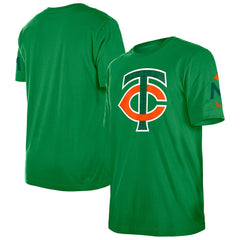 Minnesota Twins New Era St. Patrick's Day Shamrock Fill T-Shirt - Kelly Green T-shirts