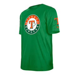 Texas Rangers New Era St. Patrick's Day Shamrock Fill T-Shirt - Kelly Green T-shirts