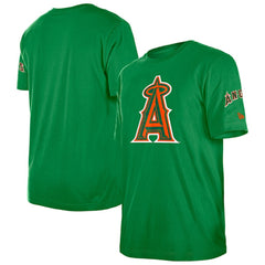 Los Angeles Angels New Era St. Patrick's Day Shamrock Fill T-Shirt - Kelly Green T-shirts