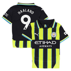 Erling Haaland Manchester City Youth 2024/25 Away Replica Player Jersey Navy - Puma cheap