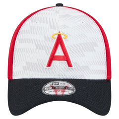 Los Angeles Angels New Era 2025 MLB Clubhouse 39THIRTY Flex Hat - Red/Navy Hats