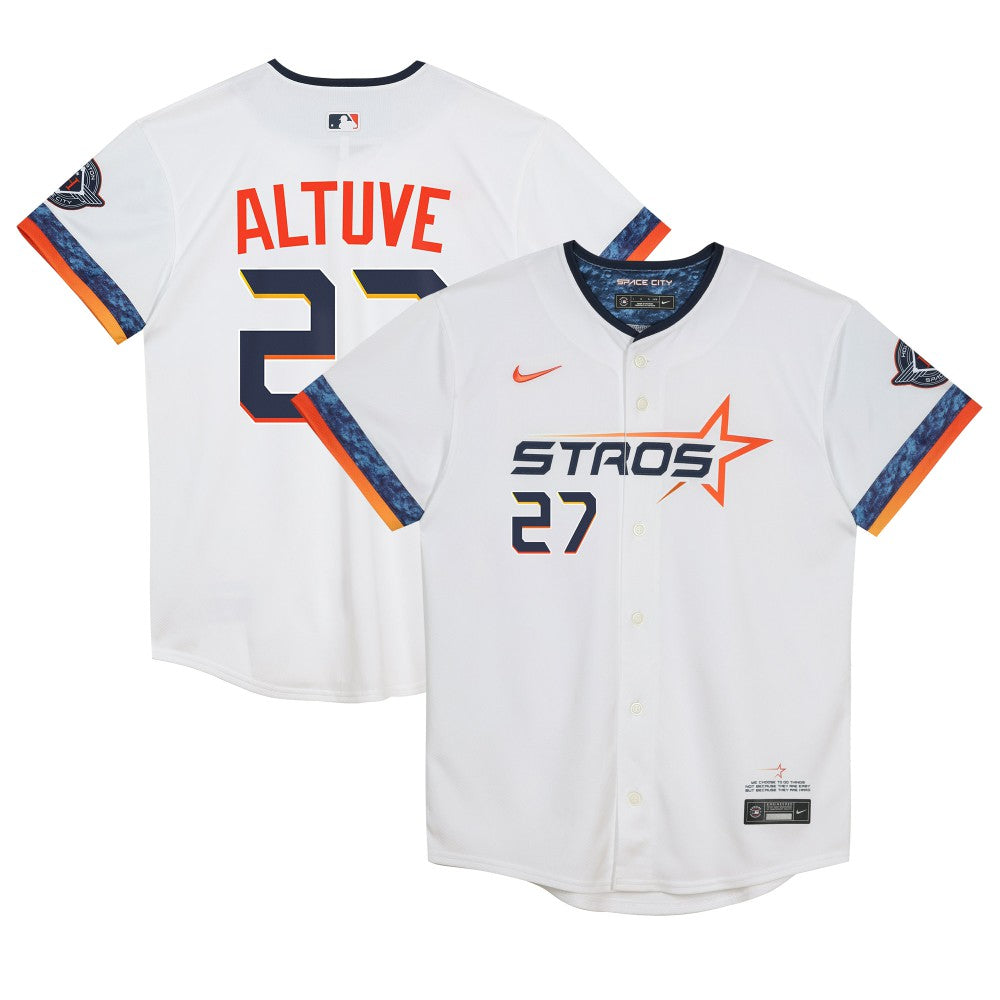 Jose Altuve Houston Astros Nike Preschool 2025 City Connect Limited Player Jersey - White Jerseys