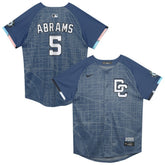 CJ Abrams Washington Nationals Nike Preschool City Connect 2025 Limited Player Jersey - Blue Jerseys