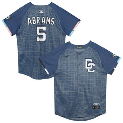 CJ Abrams Washington Nationals Nike Preschool City Connect 2025 Limited Player Jersey - Blue Jerseys