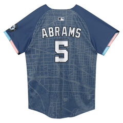 CJ Abrams Washington Nationals Nike Preschool City Connect 2025 Limited Player Jersey - Blue Jerseys