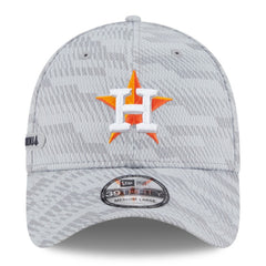 Houston Astros New Era 2025 MLB Clubhouse 39THIRTY Flex Hat - Gray Hats