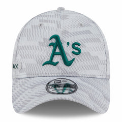 Athletics New Era 2025 MLB Clubhouse 39THIRTY Flex Hat - Gray Hats