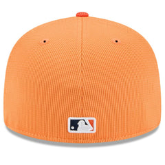 Houston Astros New Era 2025 Spring Training 59FIFTY Fitted Hat - Orange Hats