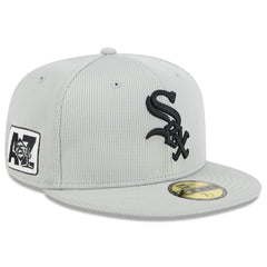 Chicago White Sox New Era 2025 Spring Training 59FIFTY Fitted Hat - Gray Hats