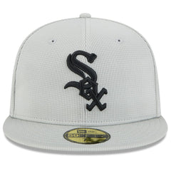 Chicago White Sox New Era 2025 Spring Training 59FIFTY Fitted Hat - Gray Hats