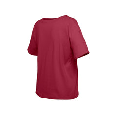 Colorado Avalanche New Era Girl's Youth Flip Sequin T-Shirt - Dark Red | US 201889077