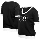 Philadelphia Flyers New Era Women's Game Day Rhinestuds T-Shirt - Black | US 201889158