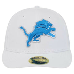 Detroit Lions New Era Omaha Low Profile 59FIFTY Fitted Hat - White Hats