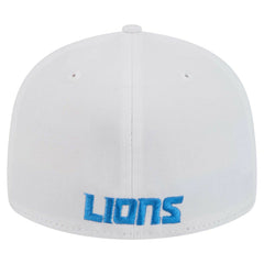 Detroit Lions New Era Omaha Low Profile 59FIFTY Fitted Hat - White Hats