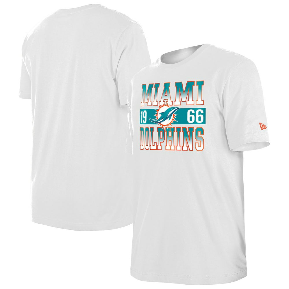 Miami Dolphins New Era City Team T-Shirt - White T-shirts
