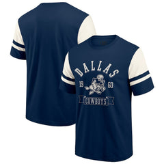 Dallas Cowboys Darius Rucker Collection Throwback T-Shirt - Navy T-shirts