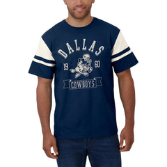 Dallas Cowboys Darius Rucker Collection Throwback T-Shirt - Navy T-shirts