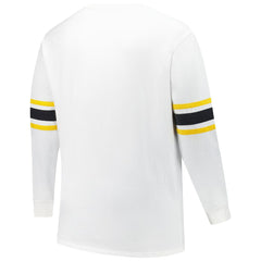 Pittsburgh Steelers '47 Big & Tall Premier Brex Long Sleeve T-Shirt - White T-shirts