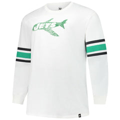 New York Jets '47 Big & Tall Premier Brex Long Sleeve T-Shirt - White T-shirts