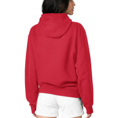 Kansas City Chiefs G-III 4Her by Carl Banks Women's Flowers Team Logo Graphic Fleece Pullover Hoodie - Red Hoodies