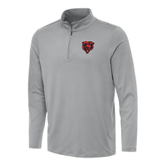 Chicago Bears Antigua Reprocess Quarter-Zip Top - Gray Tops
