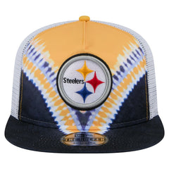 Pittsburgh Steelers New Era Throwback Dye Golfer Snapback Hat - Gold/Black Hats